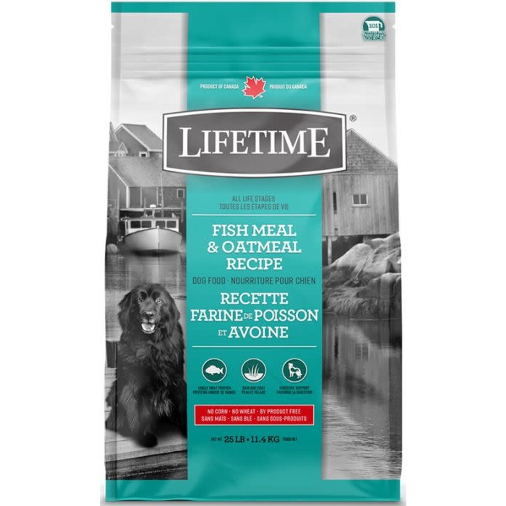 Lifetime Lifetime Dog Fish & Oatmeal 11.4kg