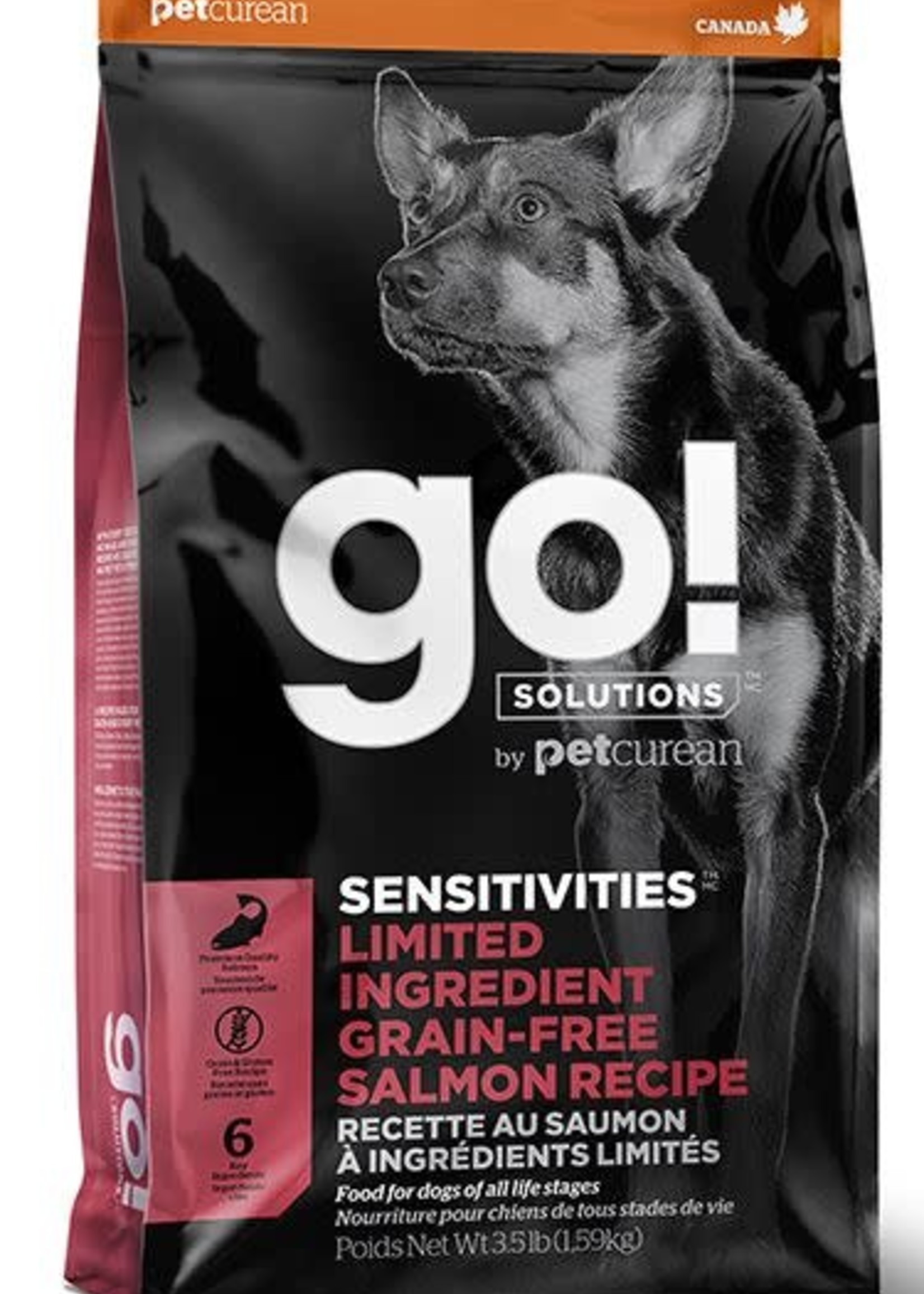 Go! Solutions Go Sensitivities Salmon LID GF Dog 3.5 lb