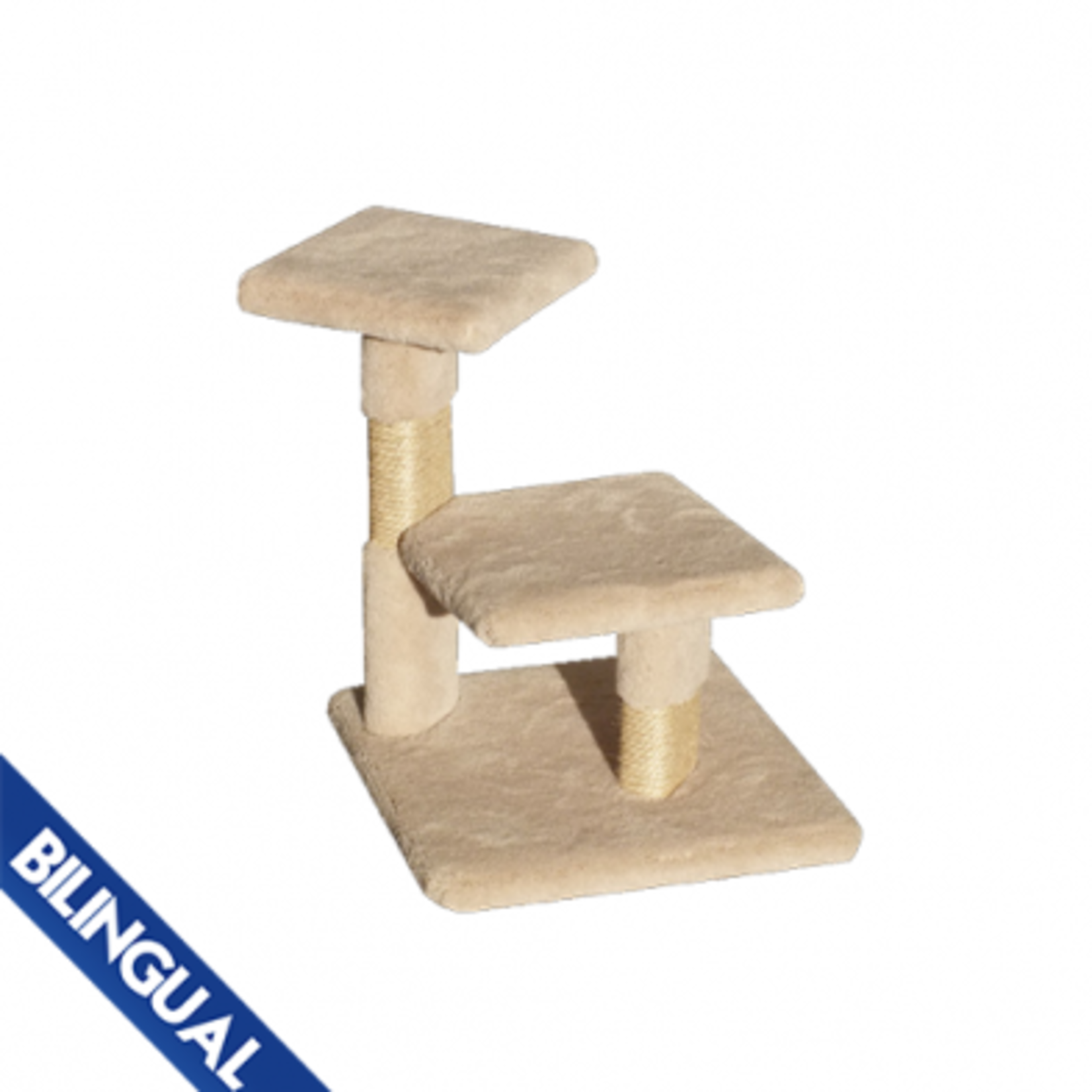 WONDER PET© WONDER DOUBLE STEP CAT TREE