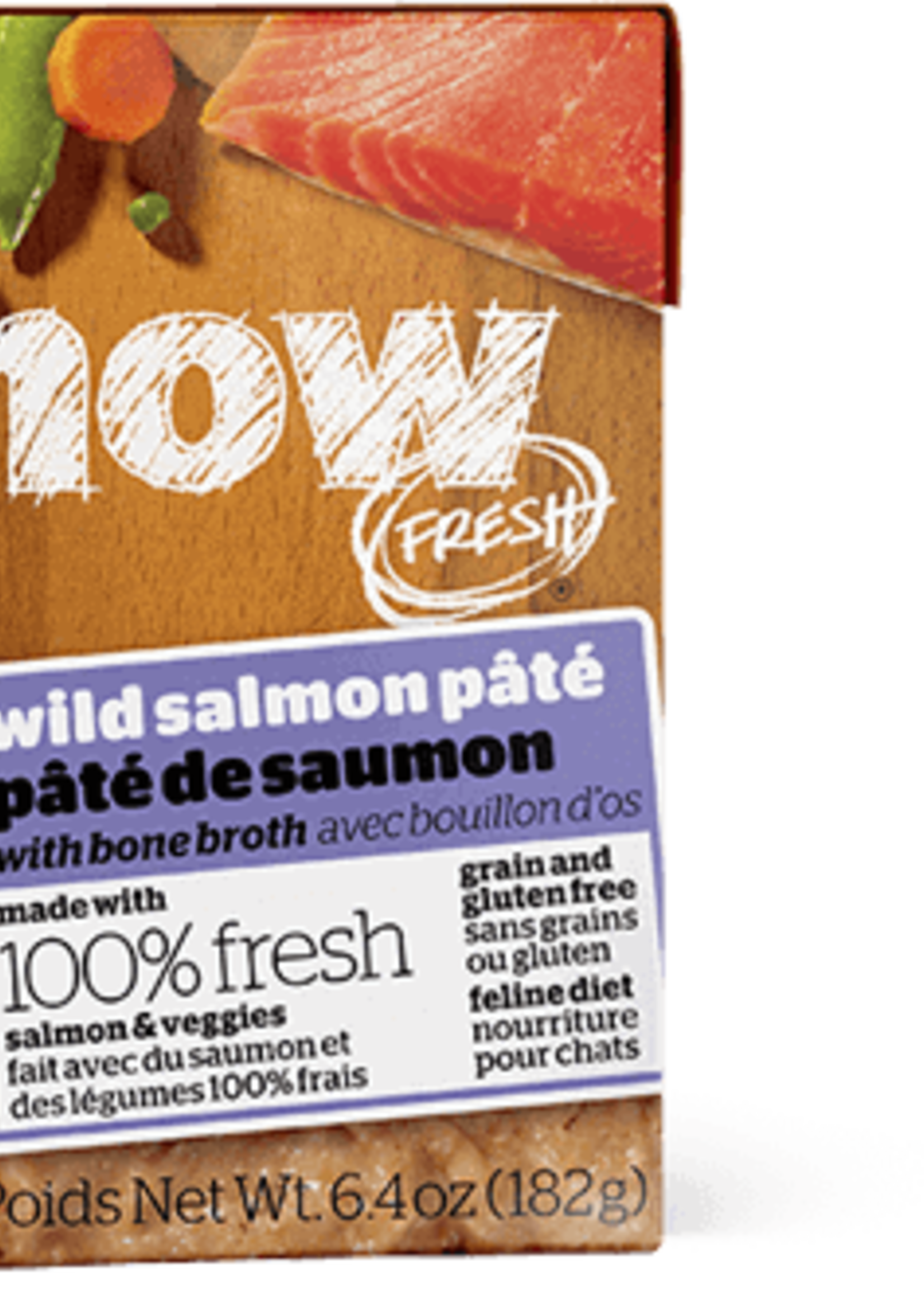 NOW Fresh Grain Free Wild Salmon Pate Cat 6.4oz