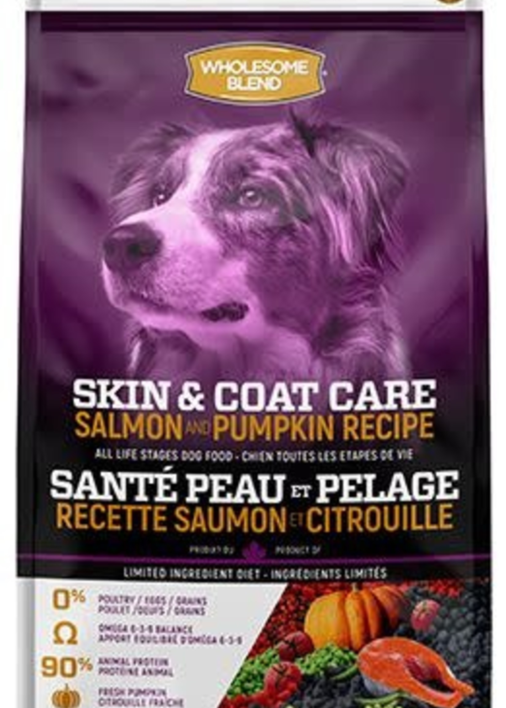 Wholesome Blend Wholesome Blend Dog Skin & Coat Grain Free LID Salmon 11.36kg