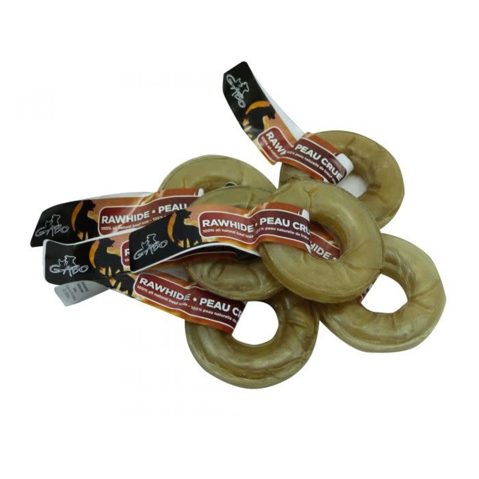 Gabo Rawhide Pressed Ring 6'' each