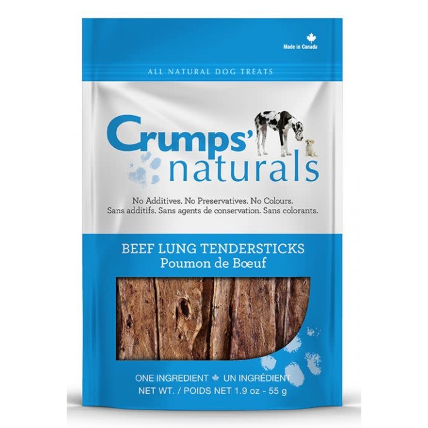 CRUMPS' NATURALS® Crumps Beef Lung Tendersticks 55g