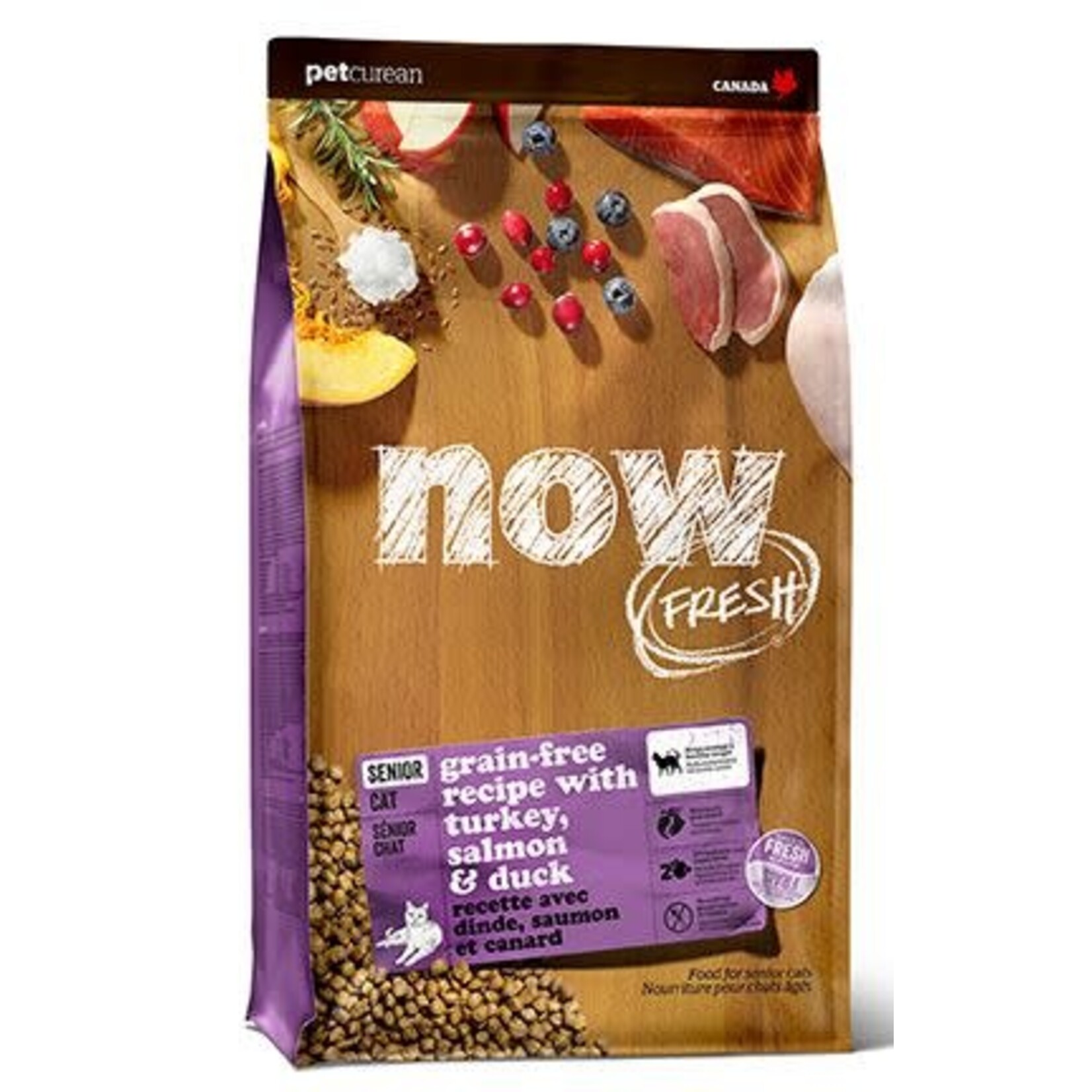 Now Fresh Now Fresh Grain Free Cat Senior Turkey Salmon Duck 16lb