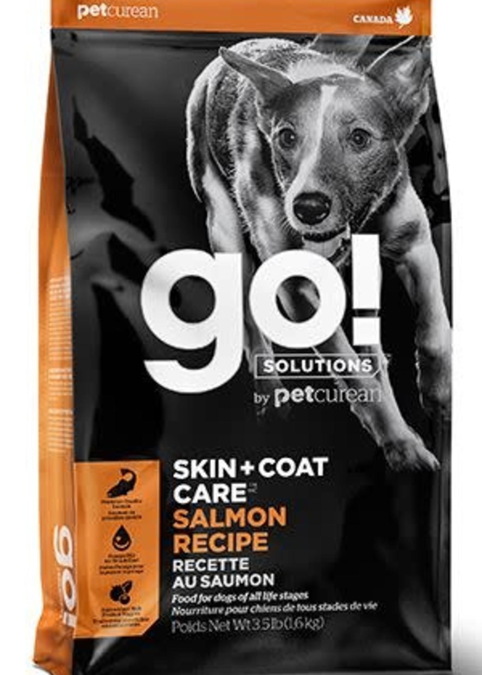 Go! Solutions GO! Dog Skin & Coat Salmon with Grains 3.5lb