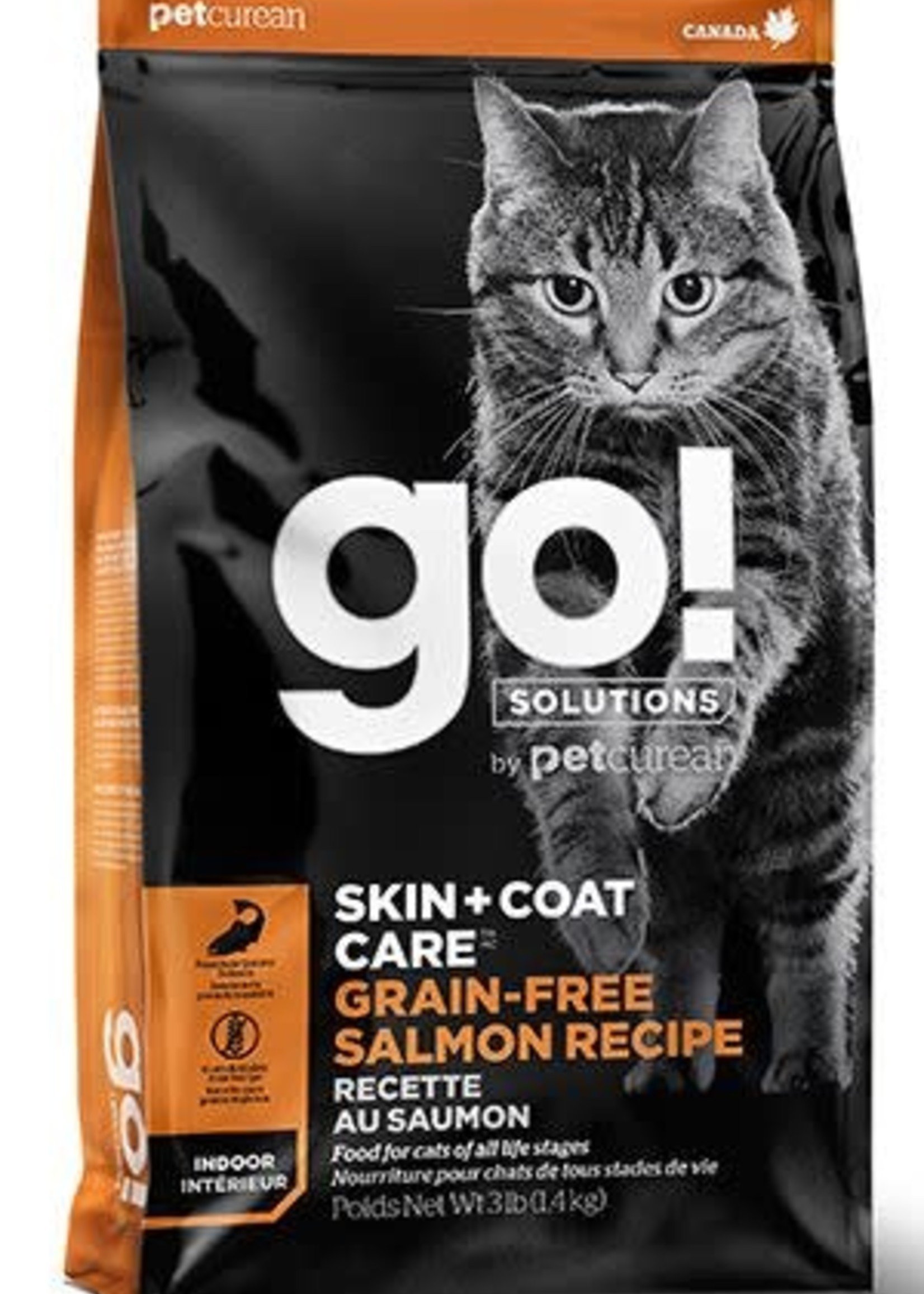 Go! Solutions GO! Cat Skin & Coat Grain Free Salmon Cat 3lbs
