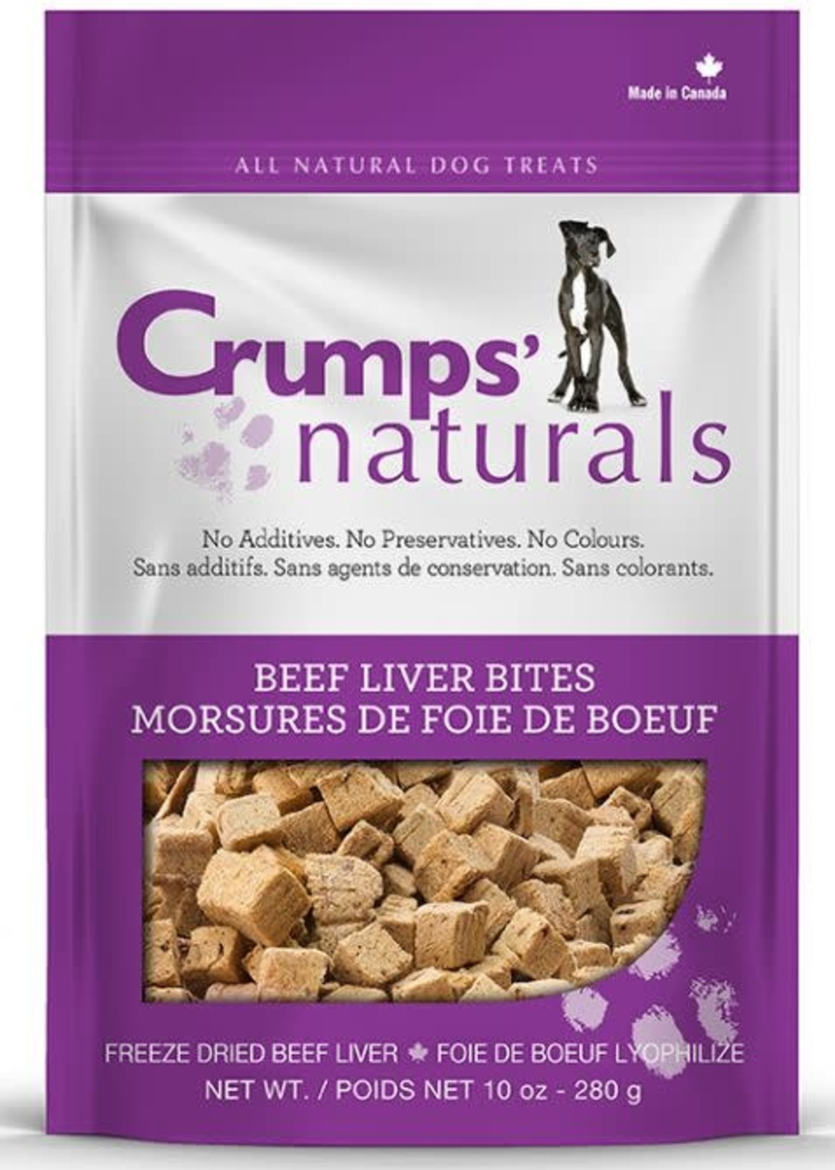 CRUMPS' NATURALS® Crumps' Beef Liver Bites 280g/10oz