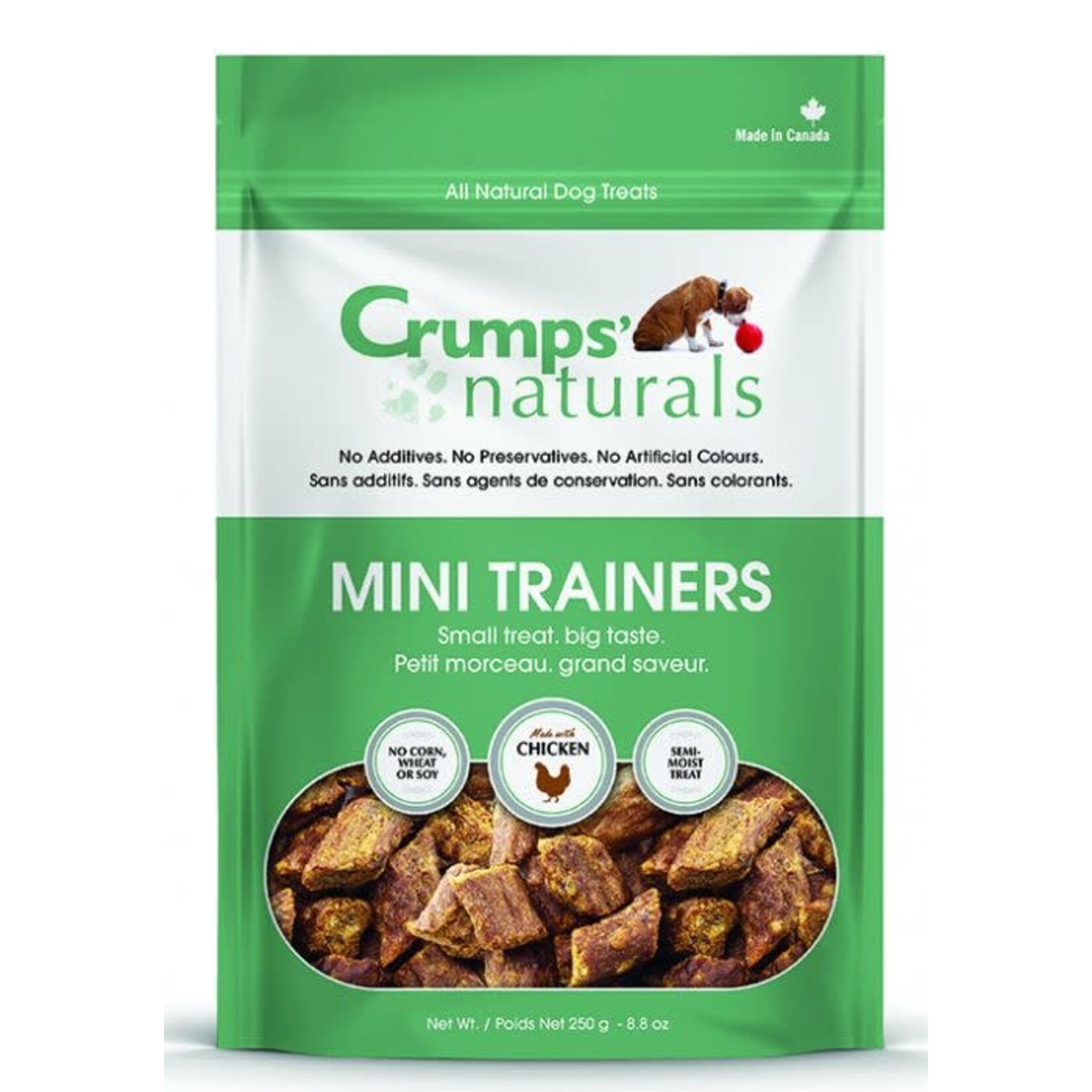 CRUMPS' NATURALS® Crumps' Mini Trainers Semi Moist Chicken 10.5oz