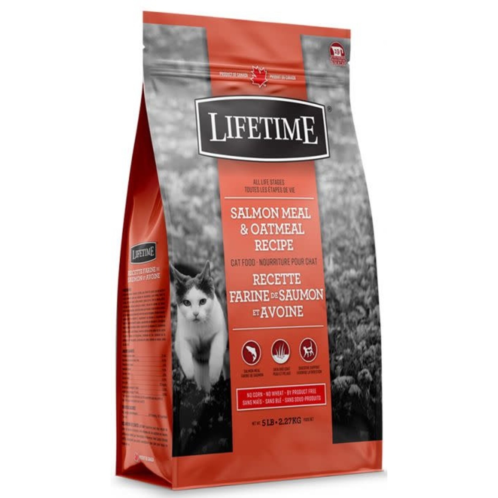 Lifetime Lifetime All Stages Cat Salmon & Oatmeal 2.27kg