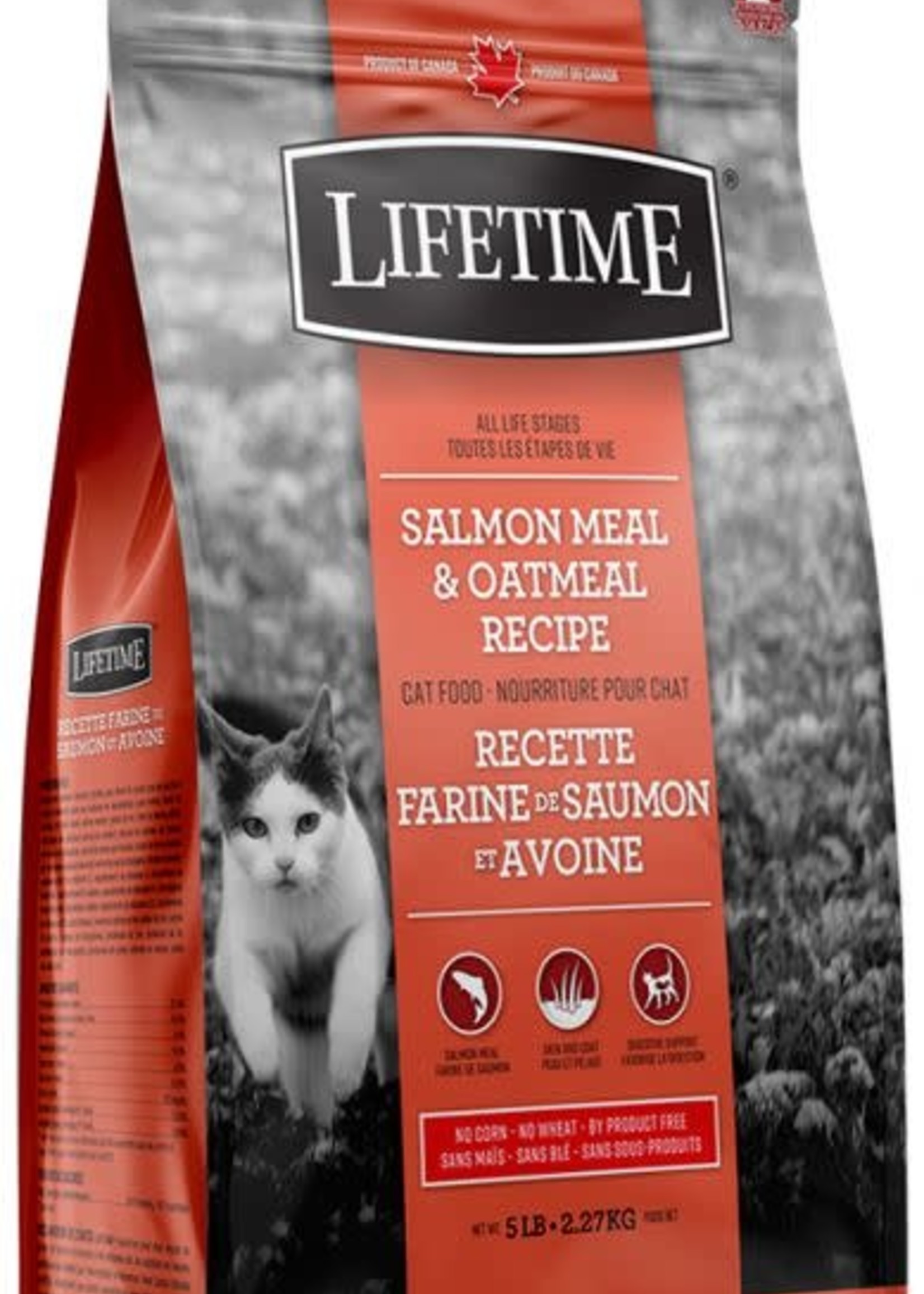 Lifetime Lifetime All Stages Cat Salmon & Oatmeal 2.27kg