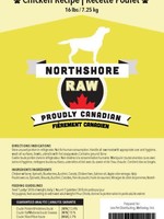 Northshore Raw Chicken Recipe 16lb