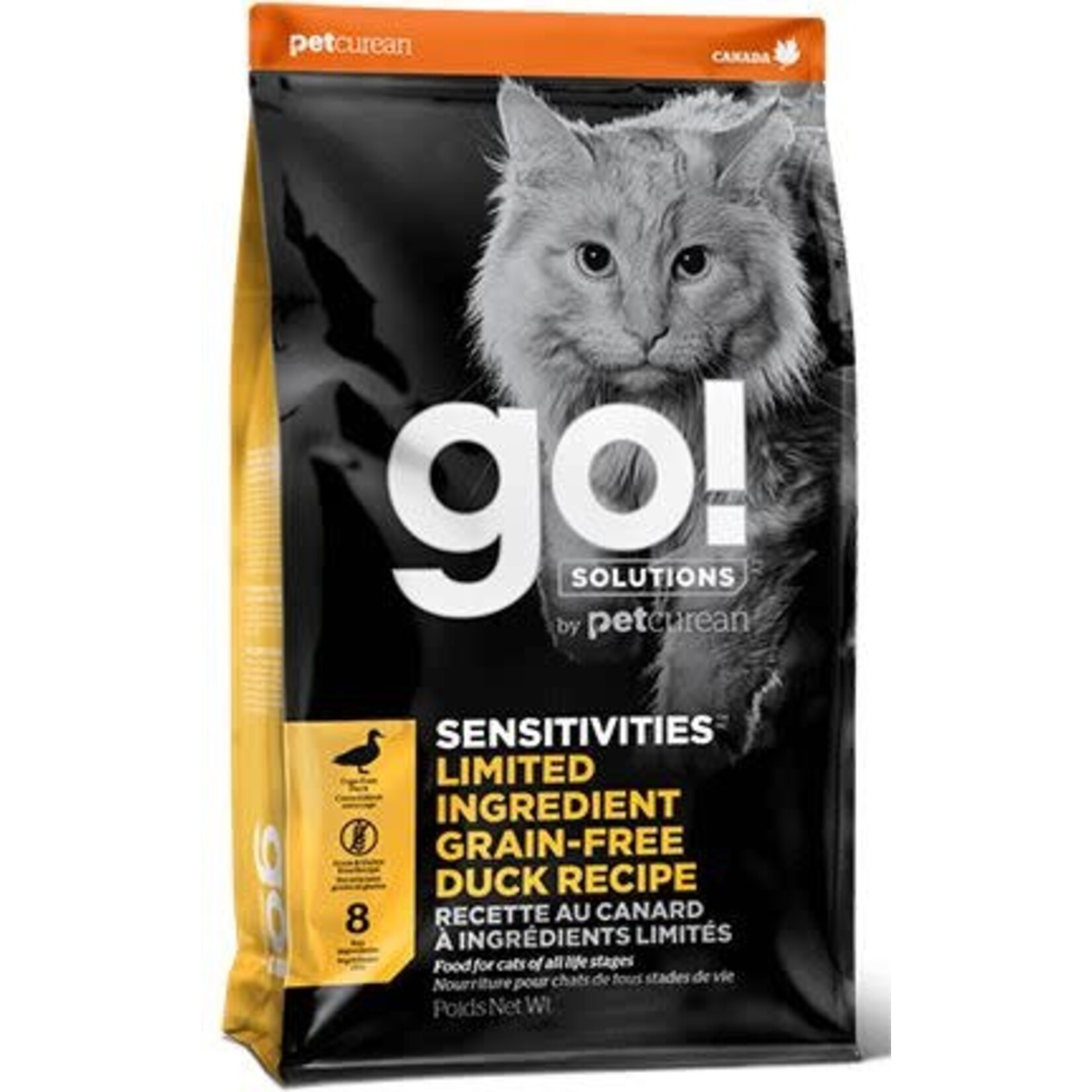 Go! Solutions Go Sensitivities Grain Free Duck Cat 16lb