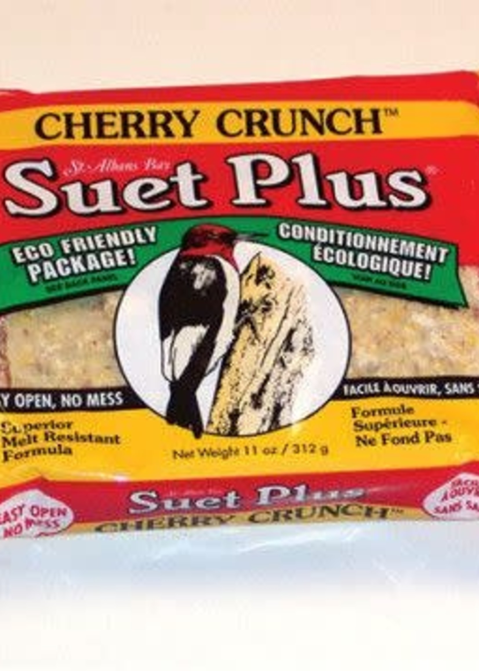 Perky Pet Top Crop Cherry Crunch Suet Eco Friendly