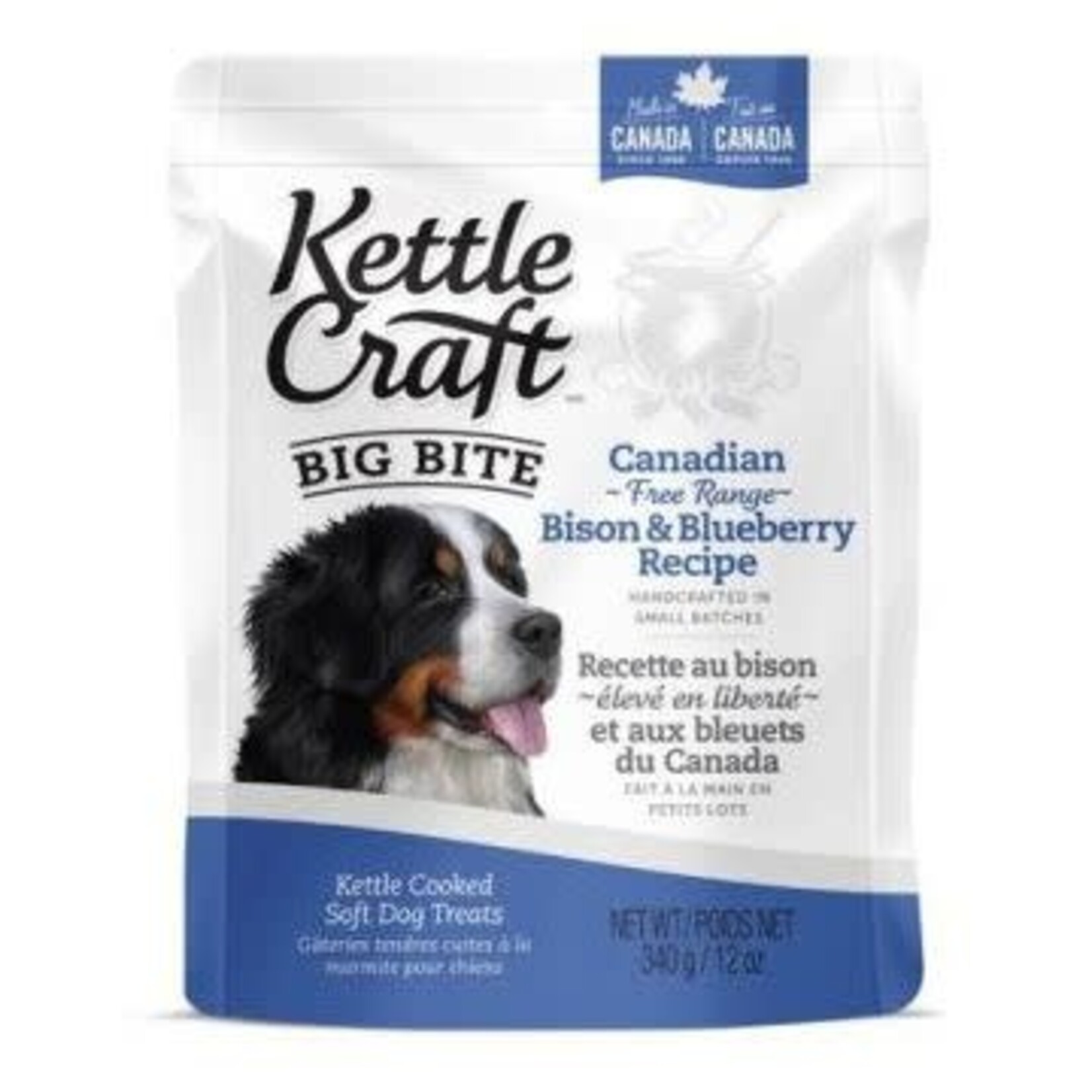 Kettle Craft Bison & Blueberry Big Bite 340g