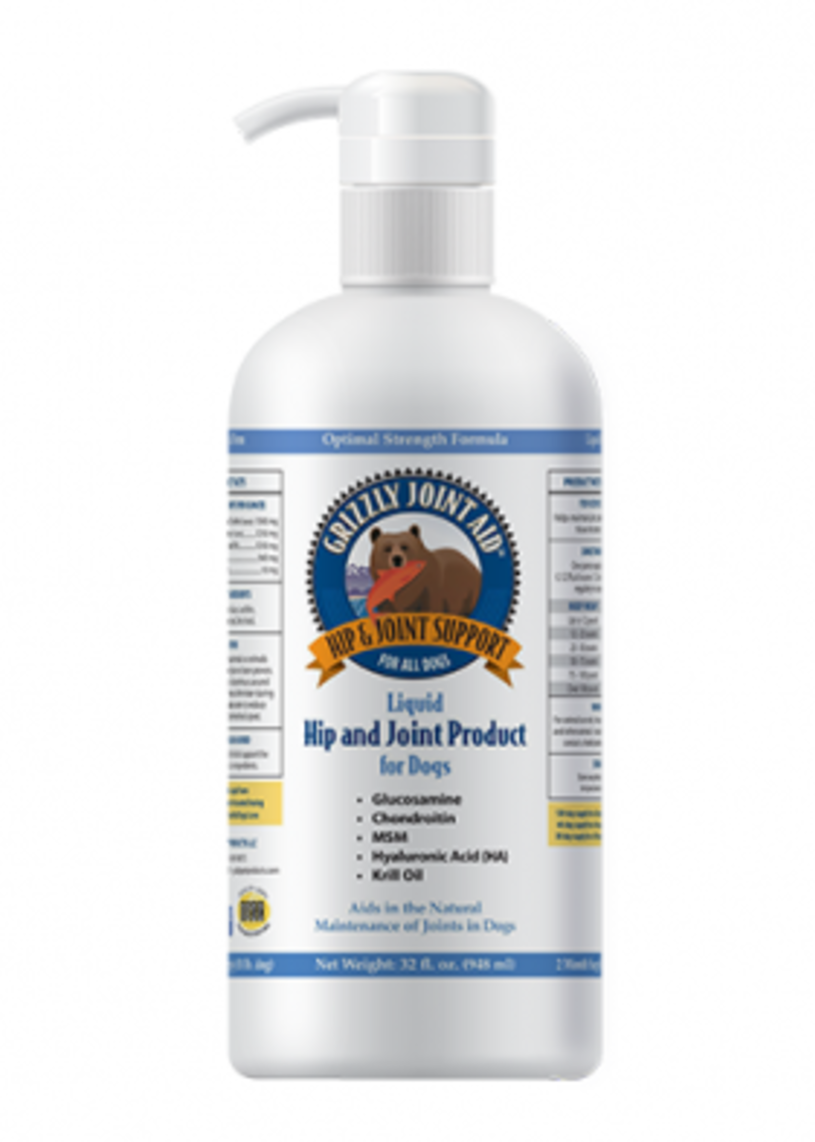 Grizzly Grizzly Pet Joint Aid 32oz