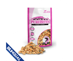 PureBites Salmon Freeze Dried Dog Treat 70g Heritage Pet and Garden