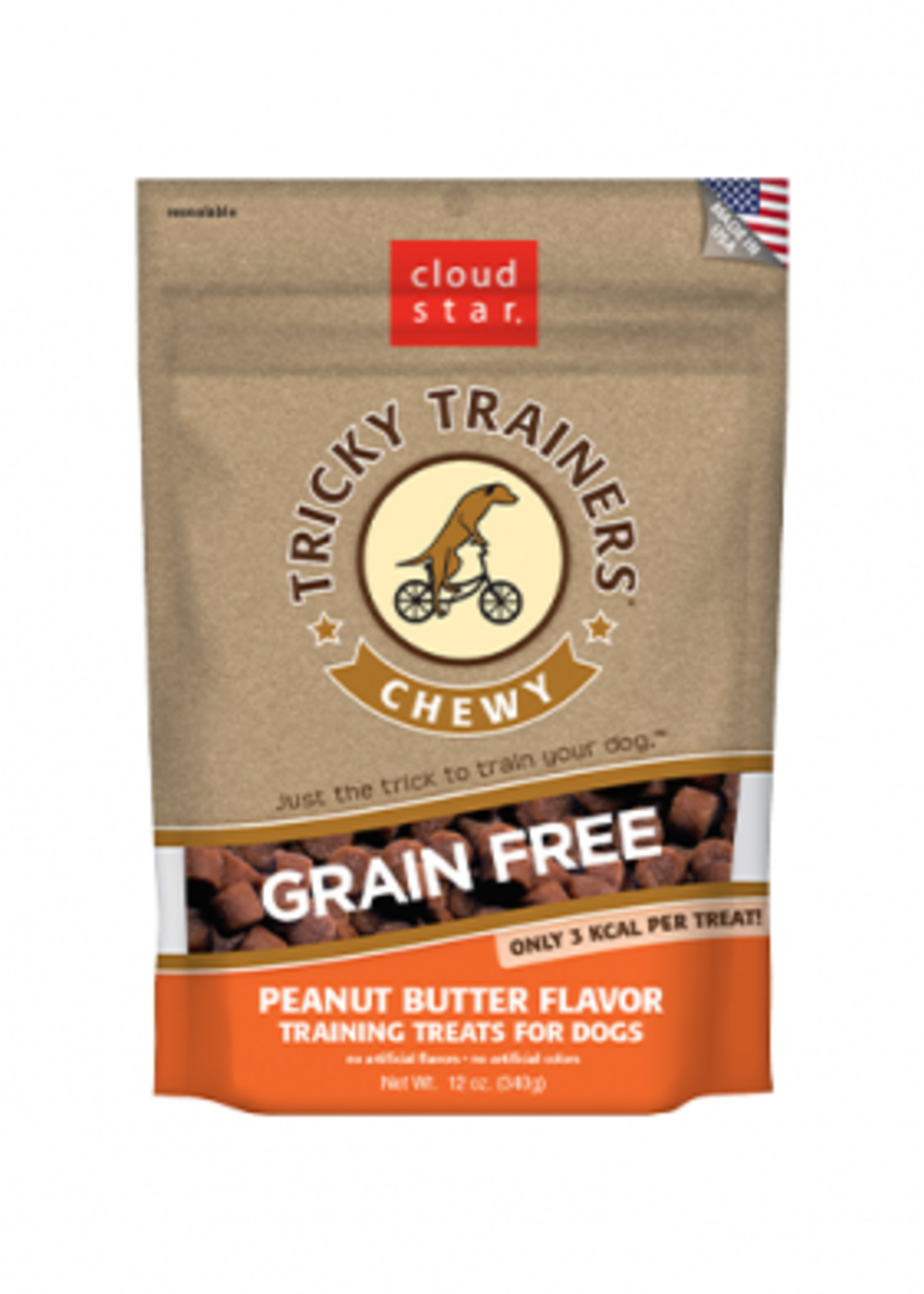 Cloud Star Tricky Trainers GF Chewy Peanut Butter 12oz