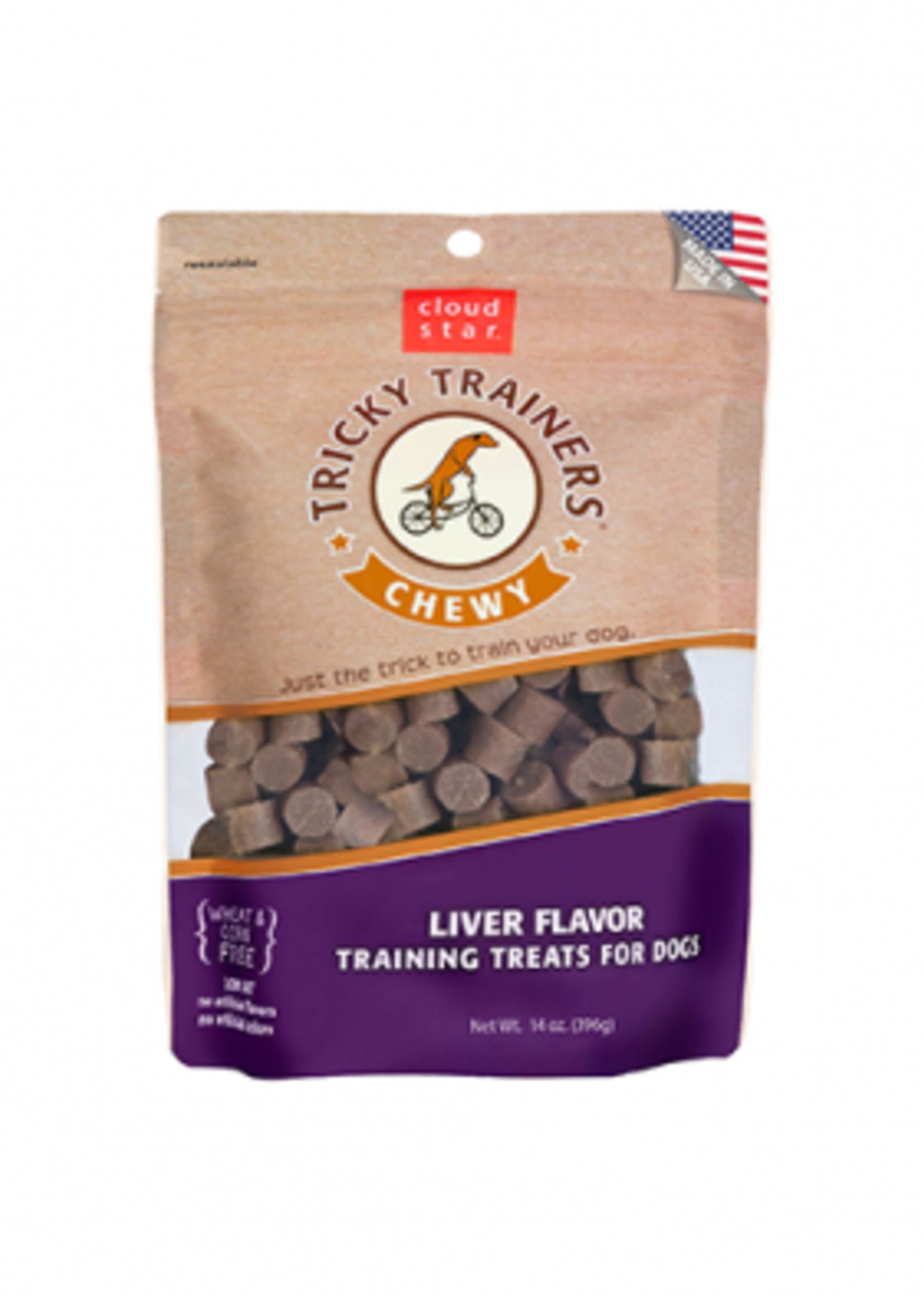 Cloud Star Tricky Trainers Chewy Chicken Liver 14oz