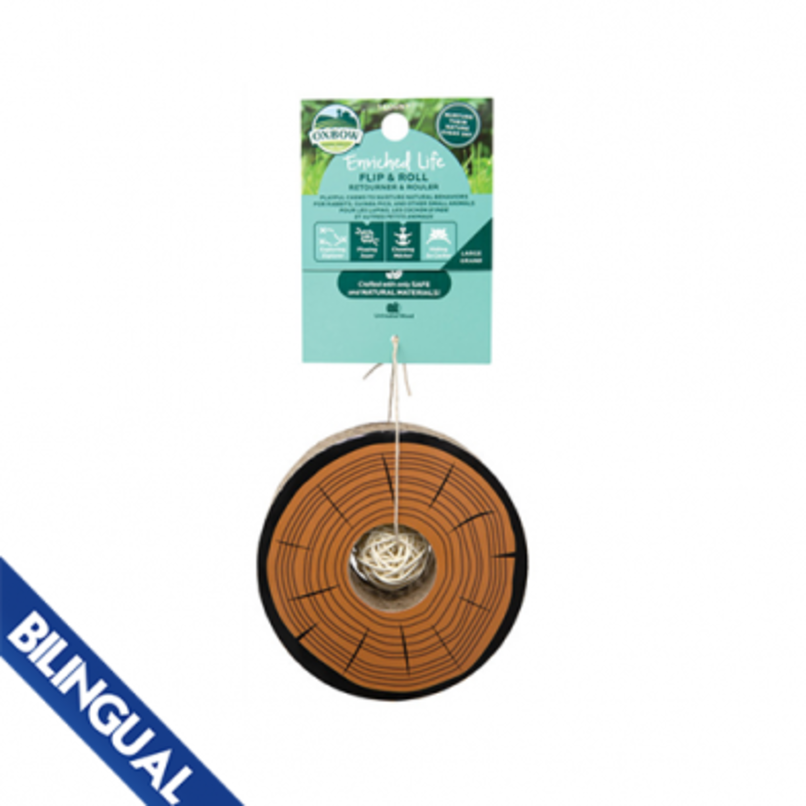 Oxbow Flip & Roll Large Toy