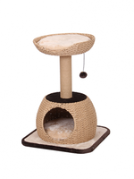 PETPALS GROUP© CAT TREE WITH CONDO NATURAL POST