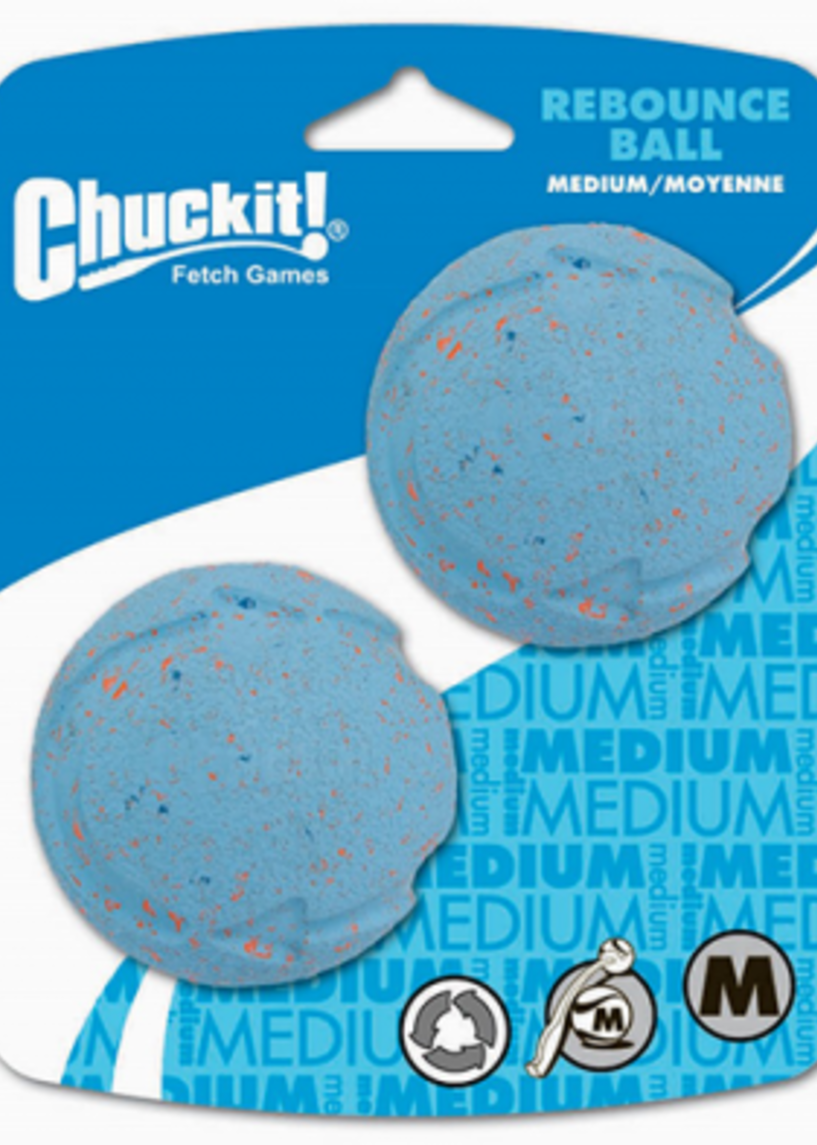 Chuckit!® Chuckit Rebounce Ball Medium 2pk