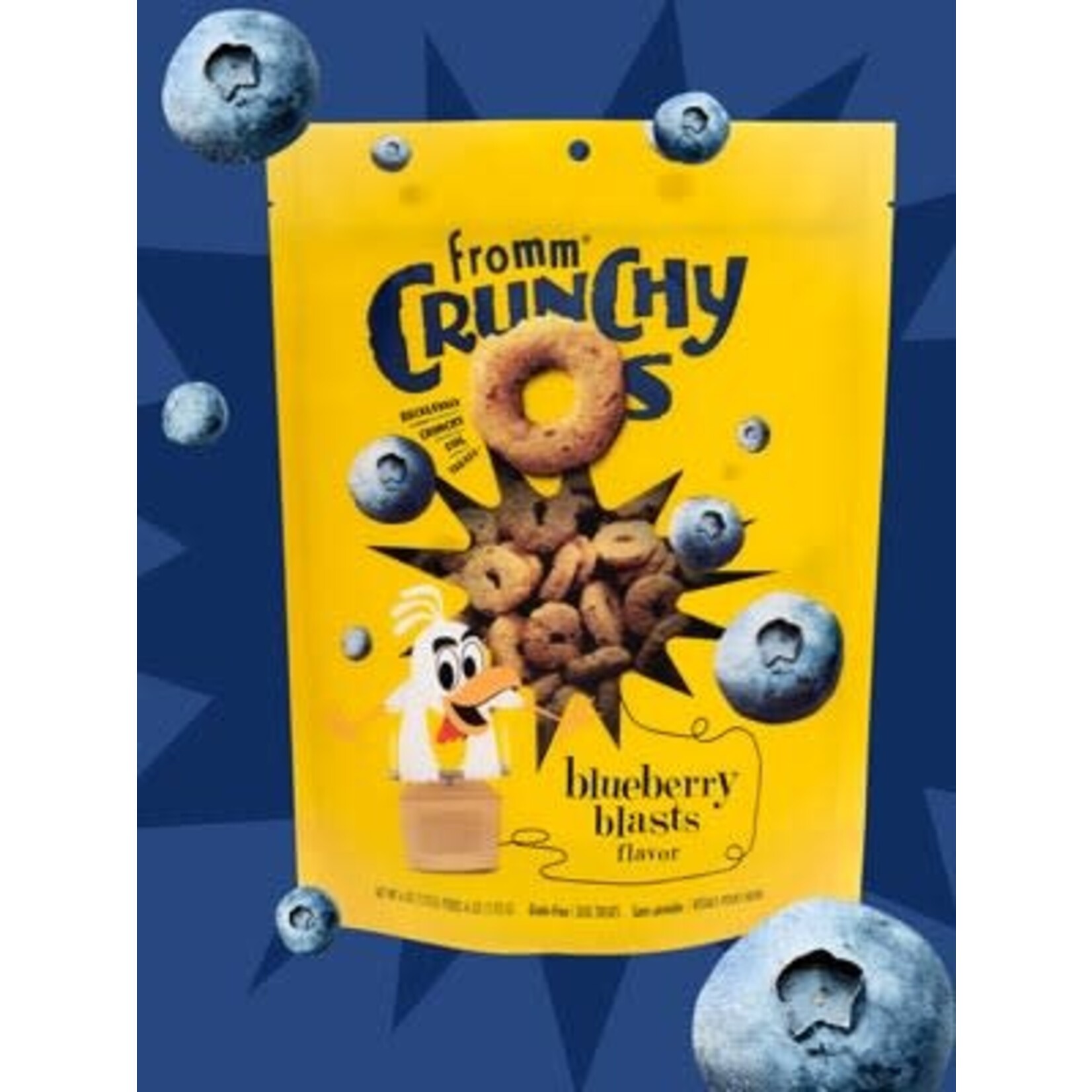 FROMM® Fromm Dog Crunchy O's Blueberry Blast 6oz Single