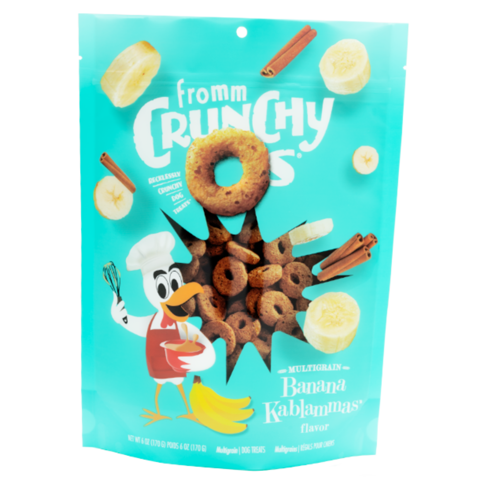 FROMM® Fromm Dog Crunchy O's Banana Kablammas 6oz Single