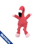Fou Fou fou fou Knotted Flamingo Large