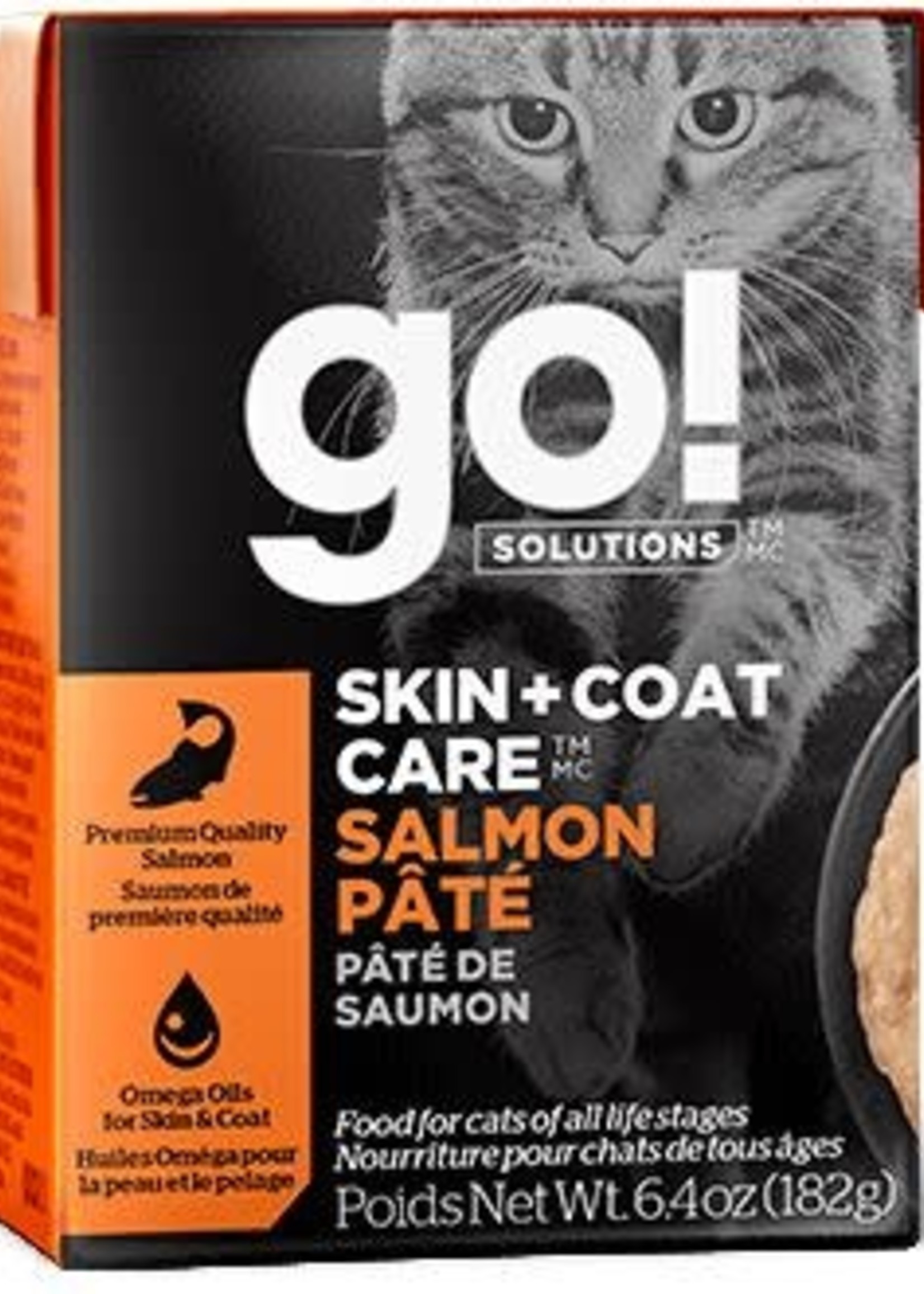 Go! Solutions GO! Cat Skin & Coat Salmon Pate Cat 6.4oz