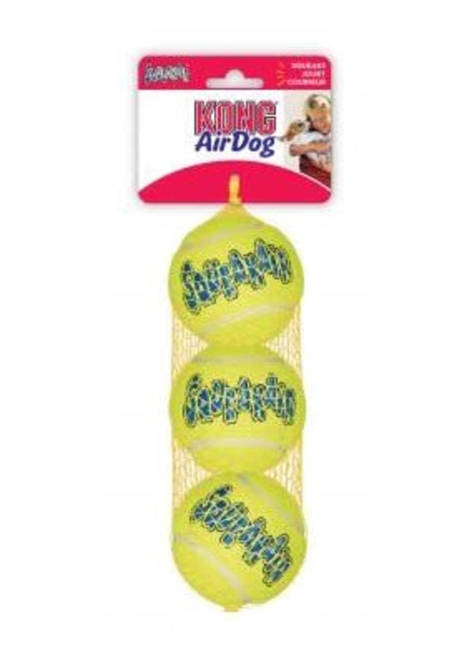 Kong® Kong Air Squeaker Tennis Balls Medium 3pk