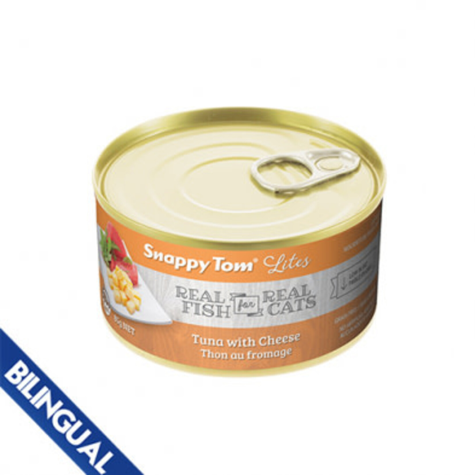 Snappy Tom Snappy Tom Lites Tuna with Cheese 5.5oz