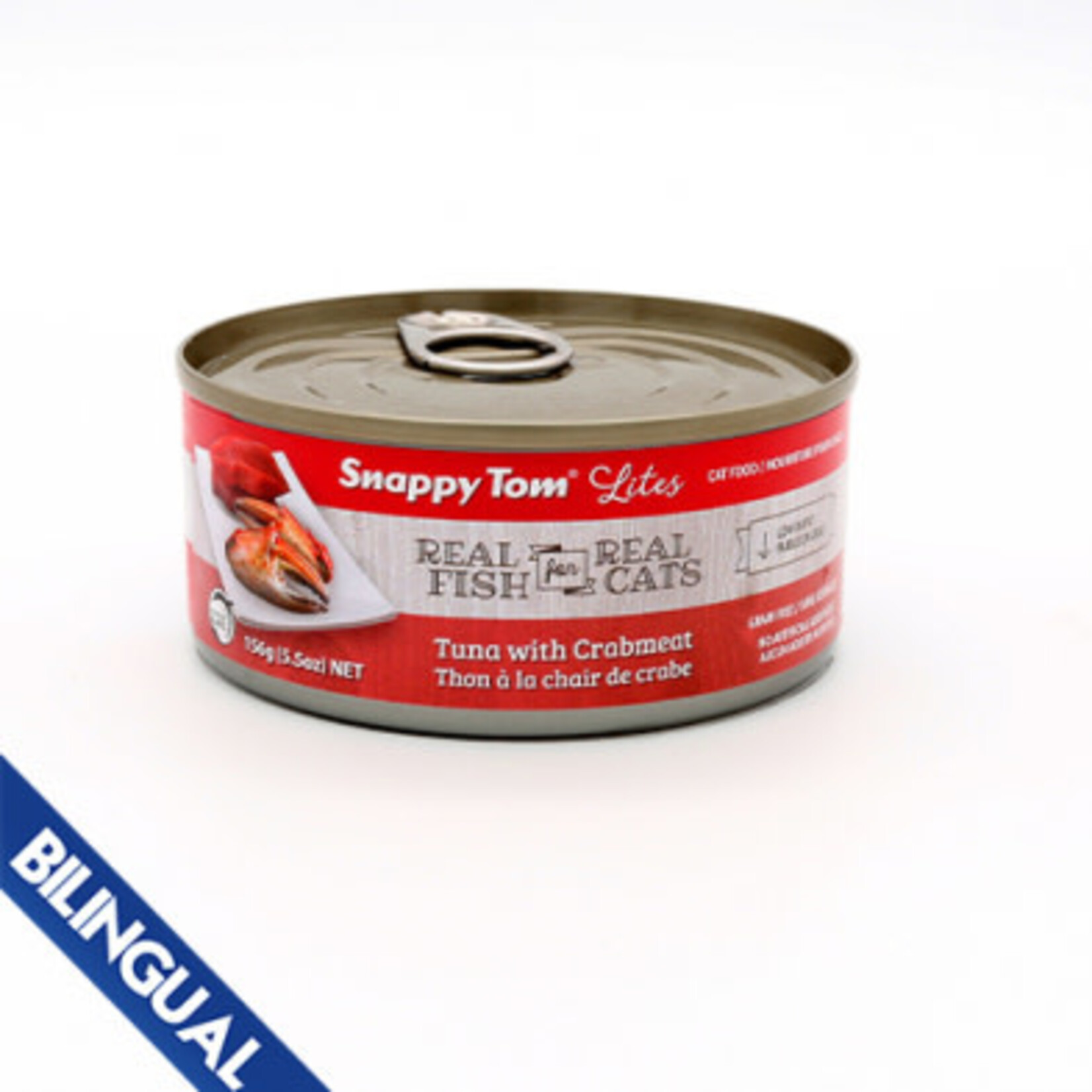 Snappy Tom Snappy Tom Lites Tuna with Crabmeat 3oz
