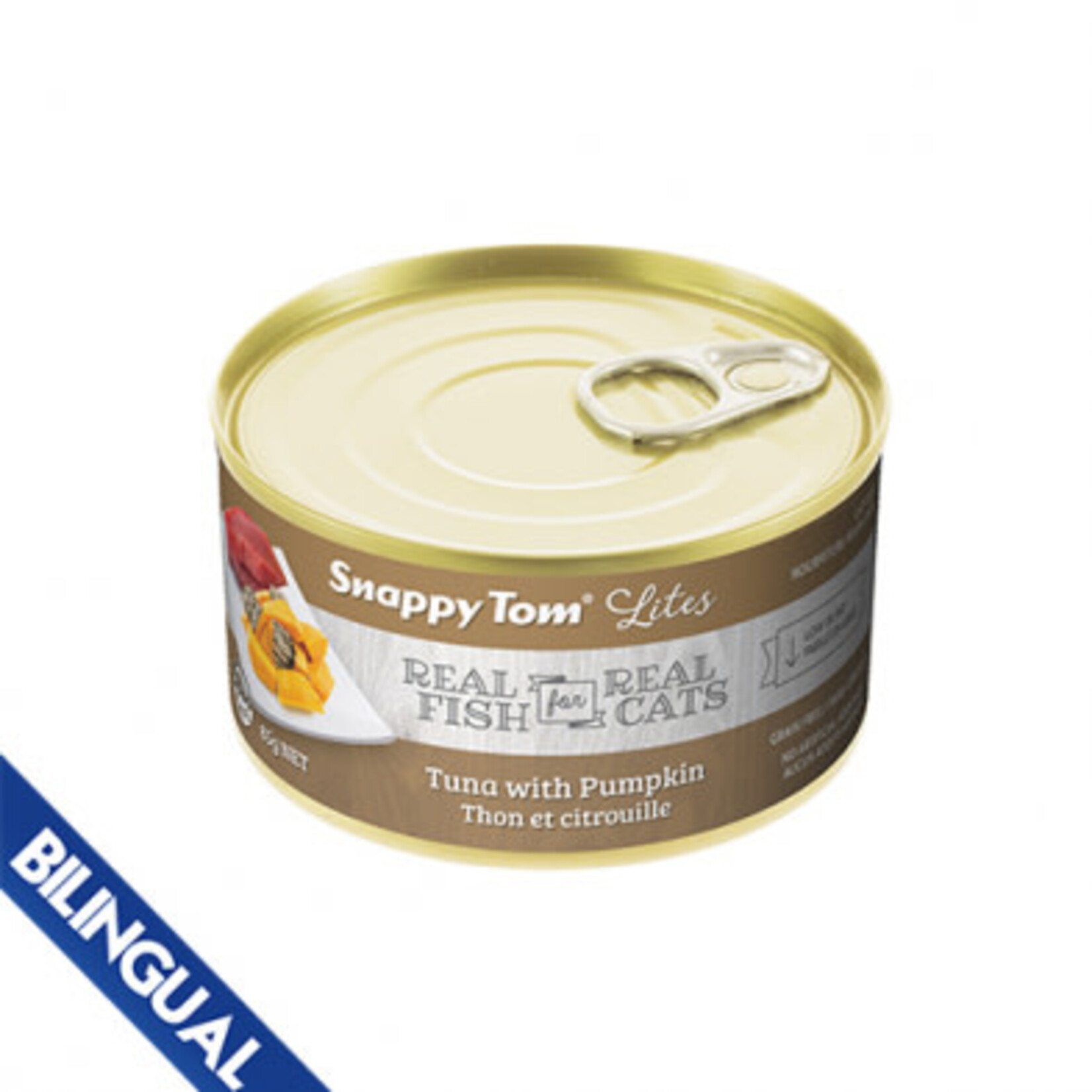 Snappy Tom Snappy Tom Lites Tuna with Pumpkin 3oz