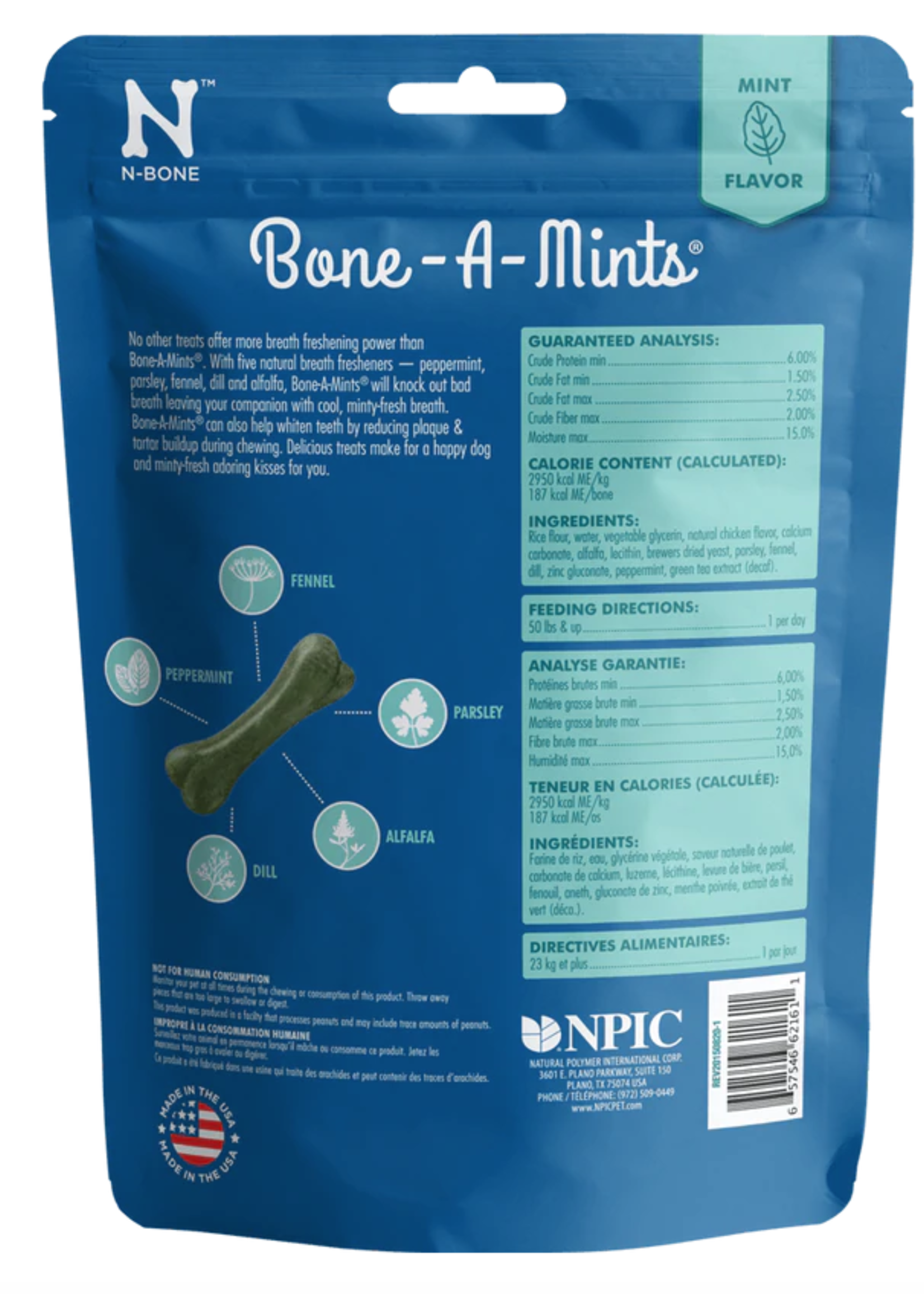 Bone A Mint Large 4 pack