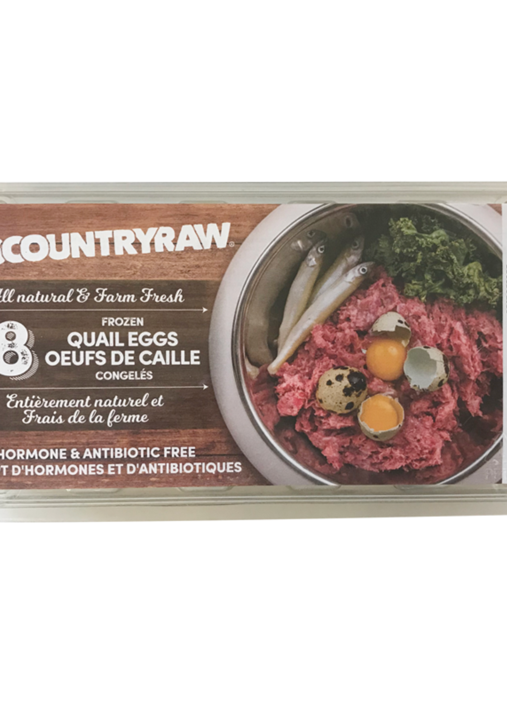 Big Country Raw Big Country Raw Quail Eggs Frozen 18 pack