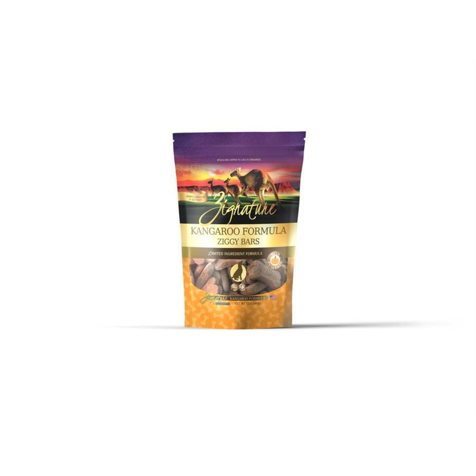 Zignature Zignature Limited Ingredient Kangaroo Ziggy Bars Biscuit oz
