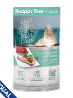 Snappy Tom Snappy Tom Naturals Tuna Temptations With Salmon 100g