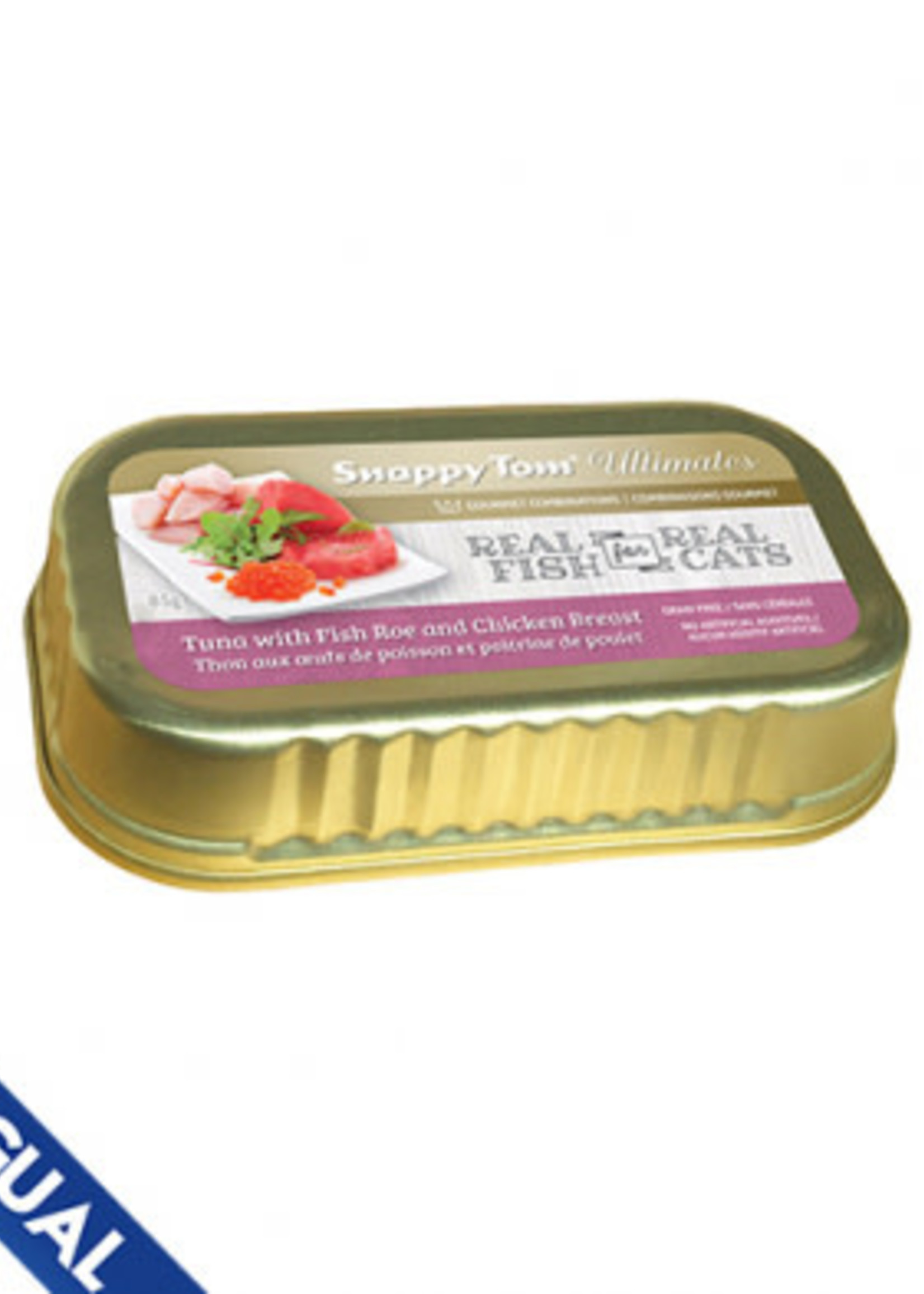 Snappy Tom Snappy Tom Ultimates Tuna With Roe and Chicken Breast 85g