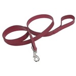 Coastal® Circle T Oak Tanned Leather Leash Red Dog 1X1PC 1inx4ft