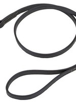 Circle T Circle T Oak Tanned Leather Leash Black Dog 1X1PC 3/4inx4ft