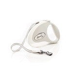 Flexi Flexi Style Tape Retractable Lead Medium 5 Meter White