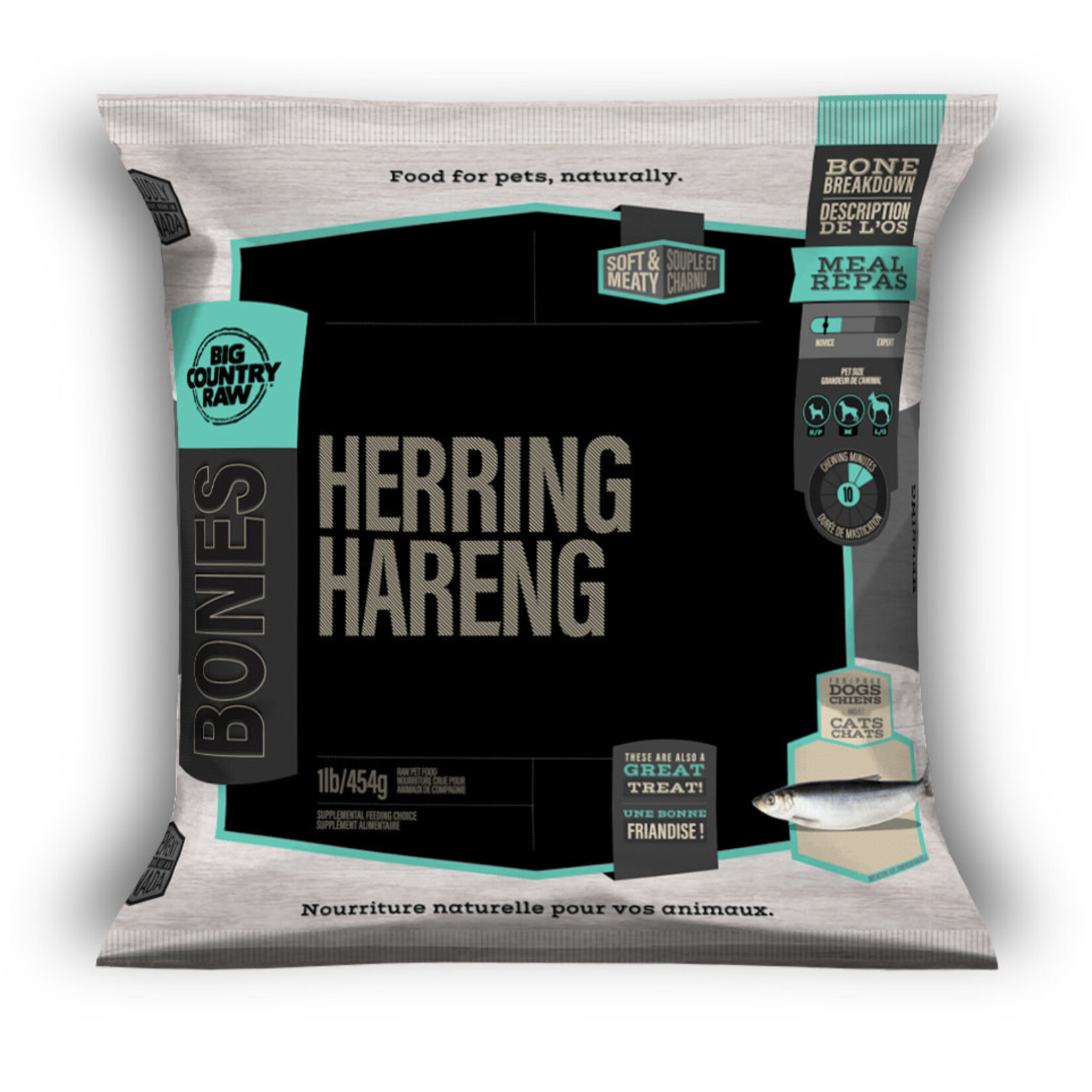Big Country Raw Big Country Raw Herring 1lb