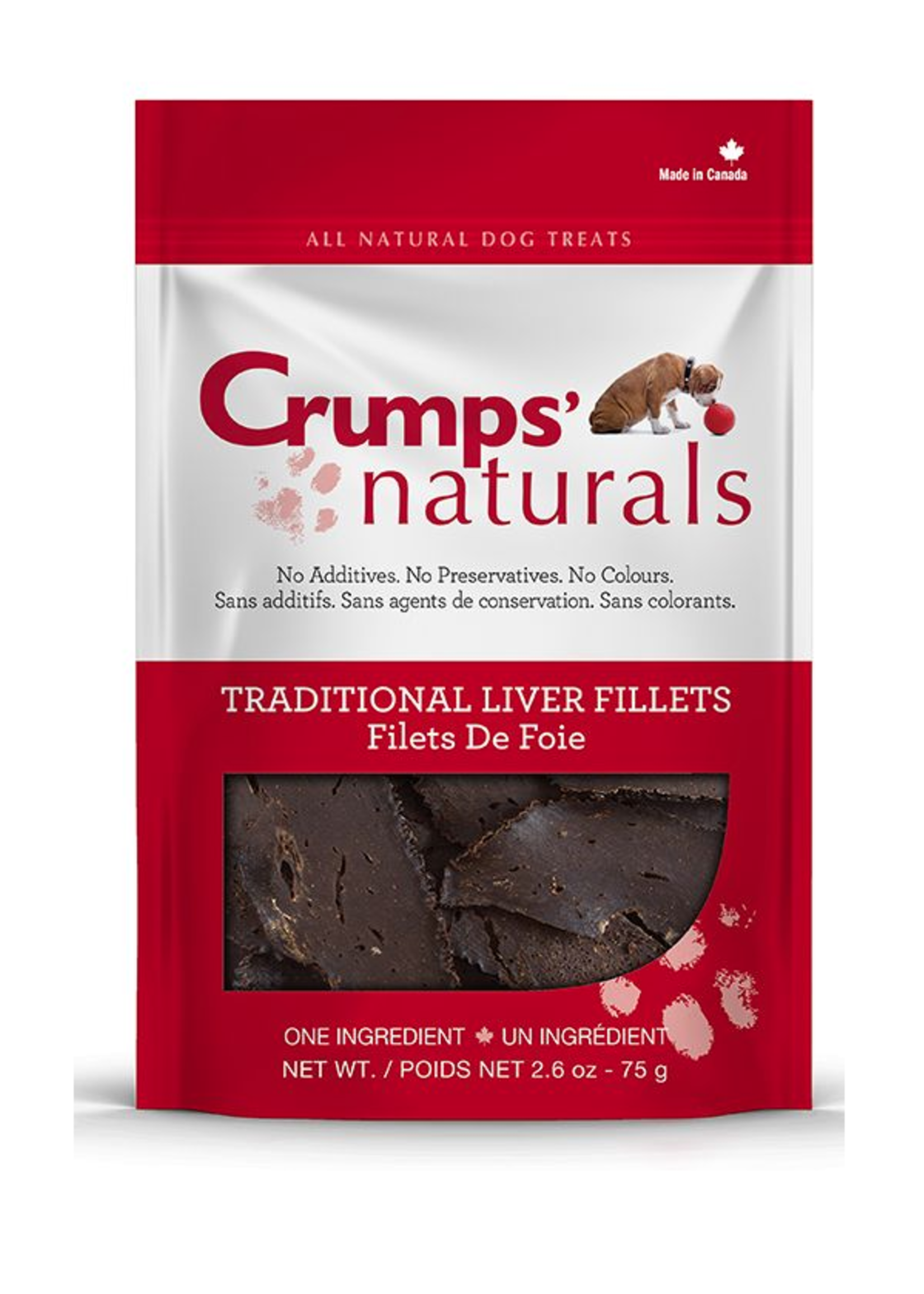 CRUMPS' NATURALS® Crumps' Liver Fillets 75g