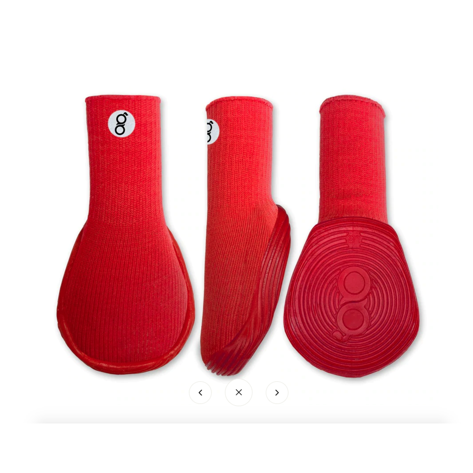 Goo-eez Goo-eez All-Terrain Dog Boots Red Large