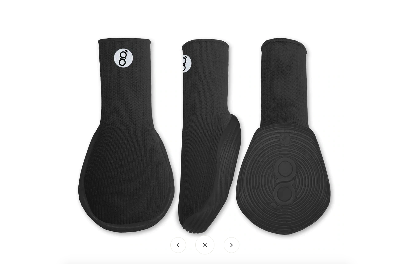 Gooeez AllTerrain Dog Boots Black Small Heritage Pet and Garden