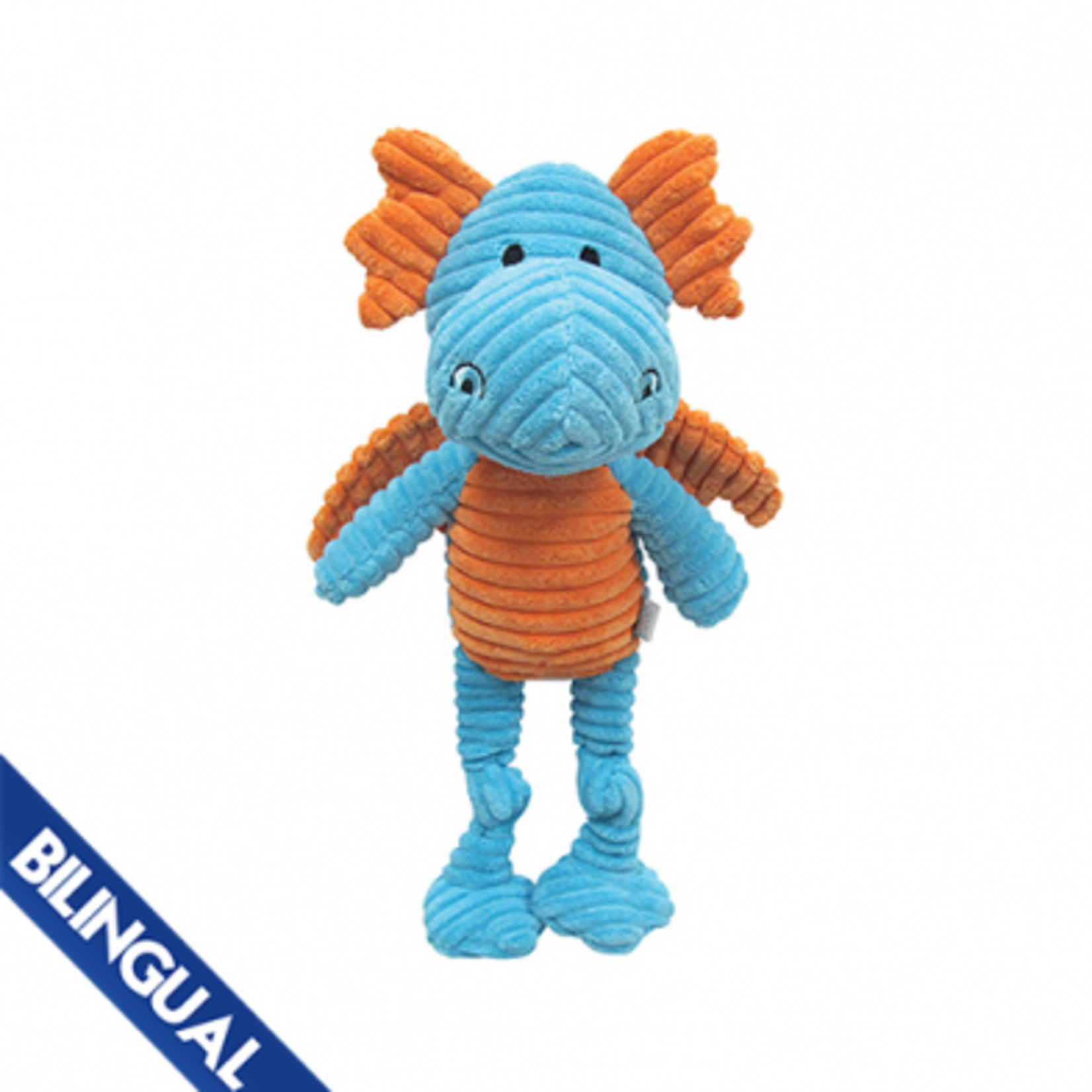 Fou Fou Fou fou Knotted Dragon Blue/Orange large