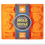 Big Country Raw Frozen Treat Mold – Fish, Paw & Bone Shape – Large