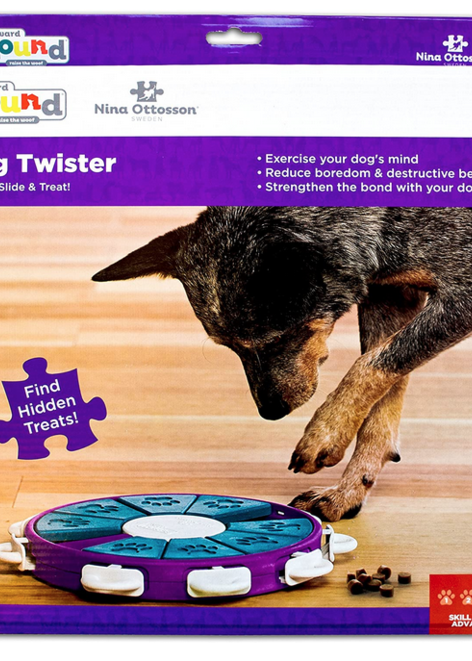 Outward Hound Outward Hound Dog Smart Twister Puzzle Nina Ottosson Level 3