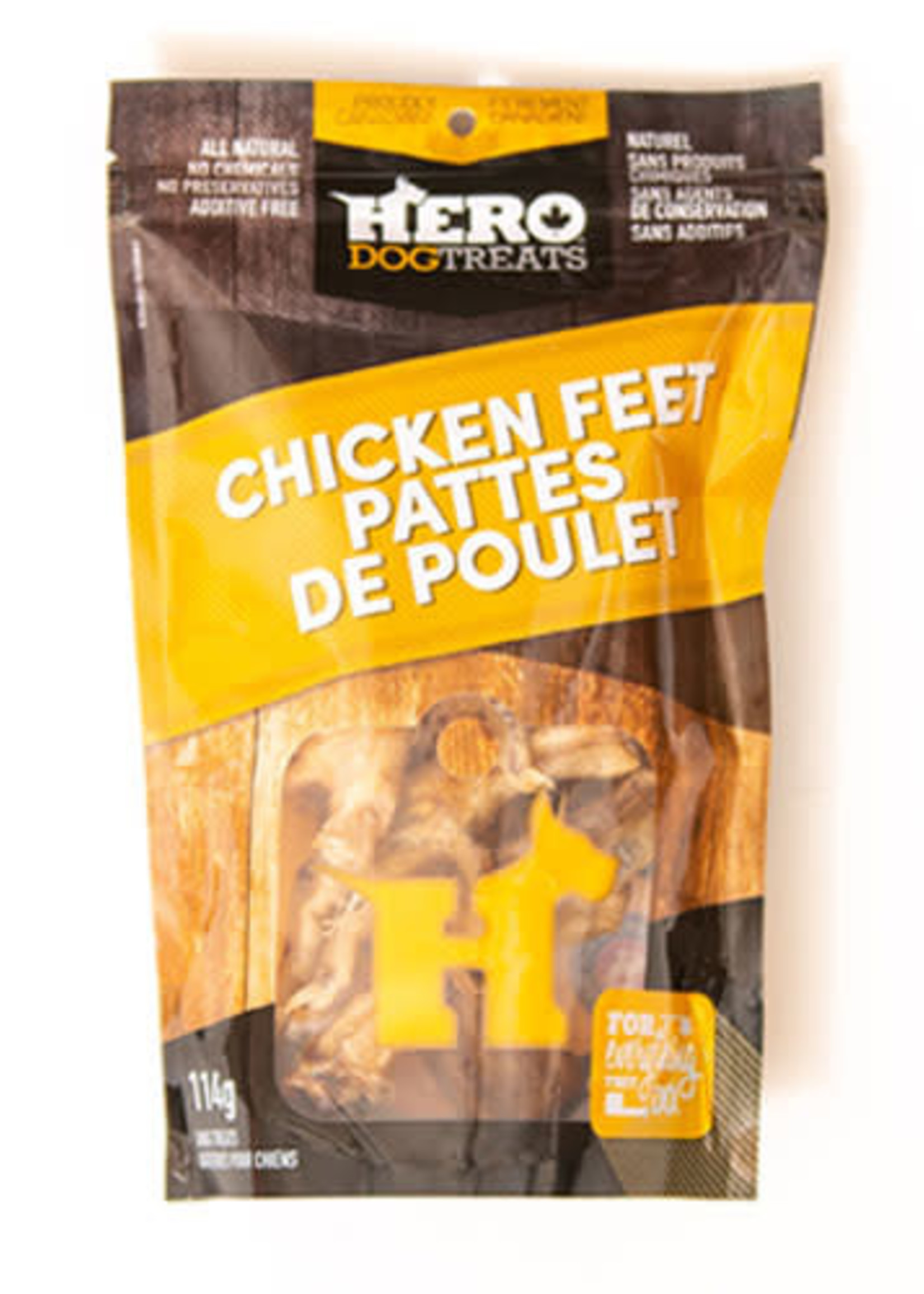 Hero Dehydrated Chicken Feet 114g