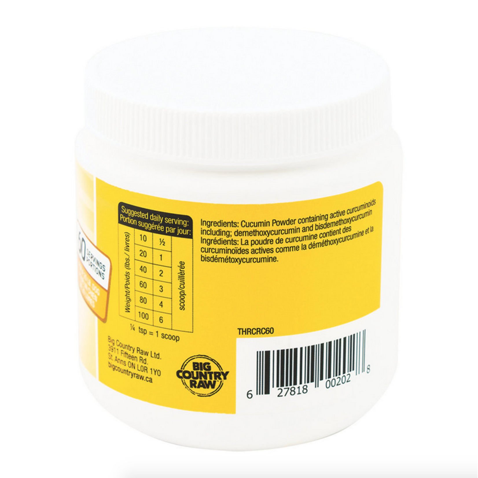 Thrive Thrive Curcumin Powder 60g